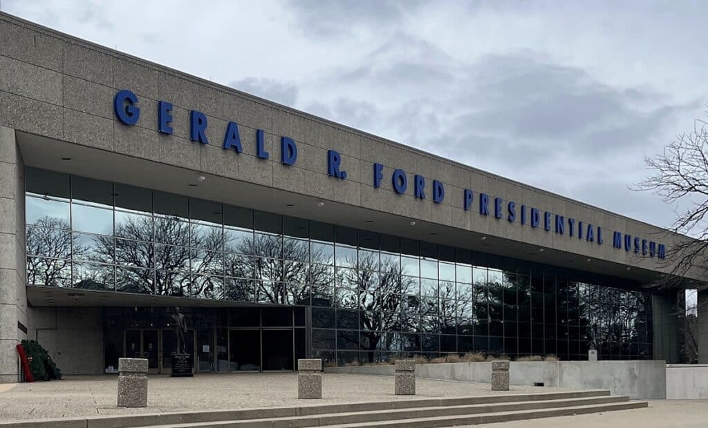 The Gerald Ford Presidential Museum celebrates the life of the 38th President of the United States, Gerald Ford