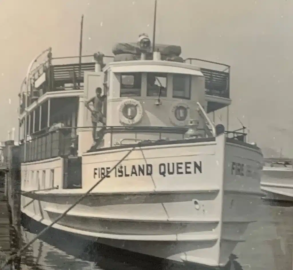fire island ferry in 1947