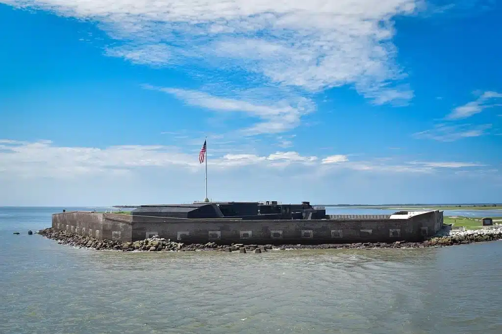 fort sumter - savannah vs charleston