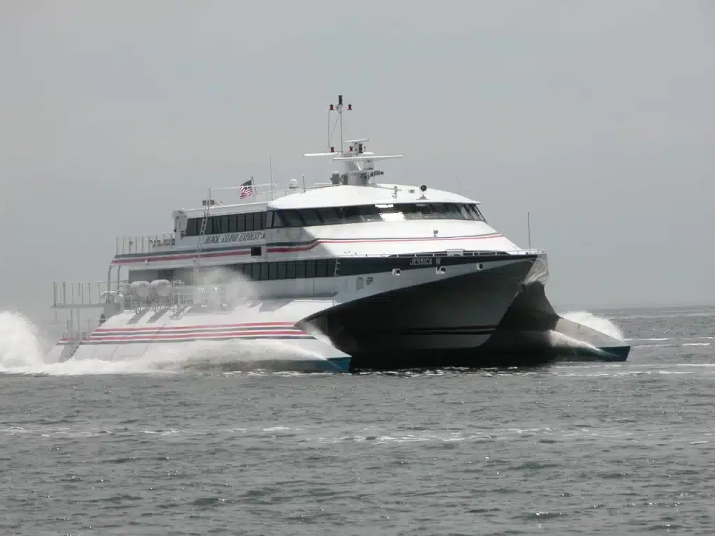 Jessica W is the newest ferry in the Block Island Express Ferry fleet.