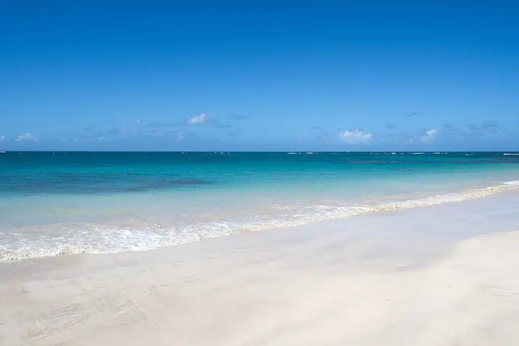 The Dominican Republic has beautiful beaches. Frontier flies to three destinations in this country.