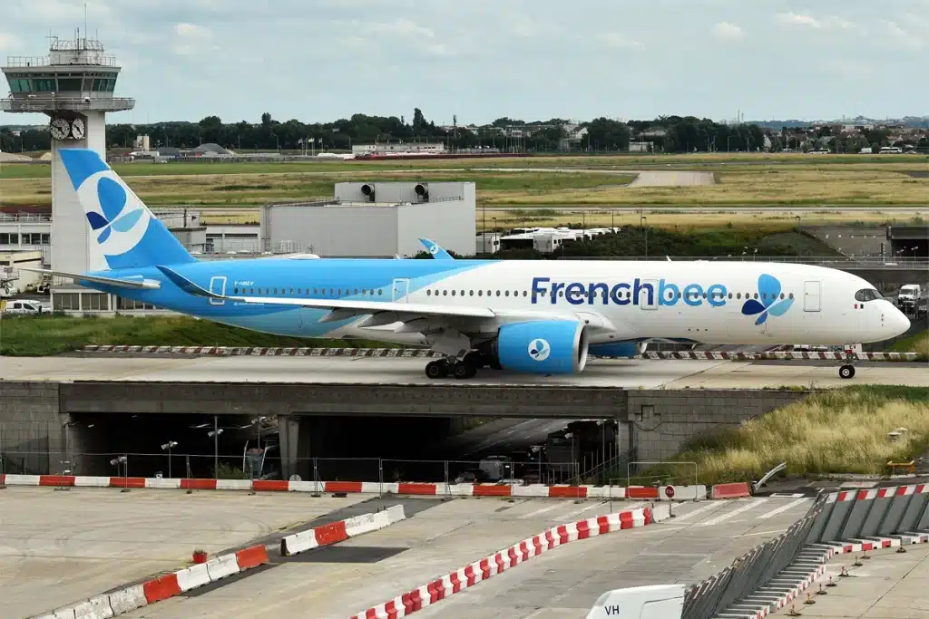 French Bee's Airbus A350 can carry well over 400 passengers depending on it's configuration.