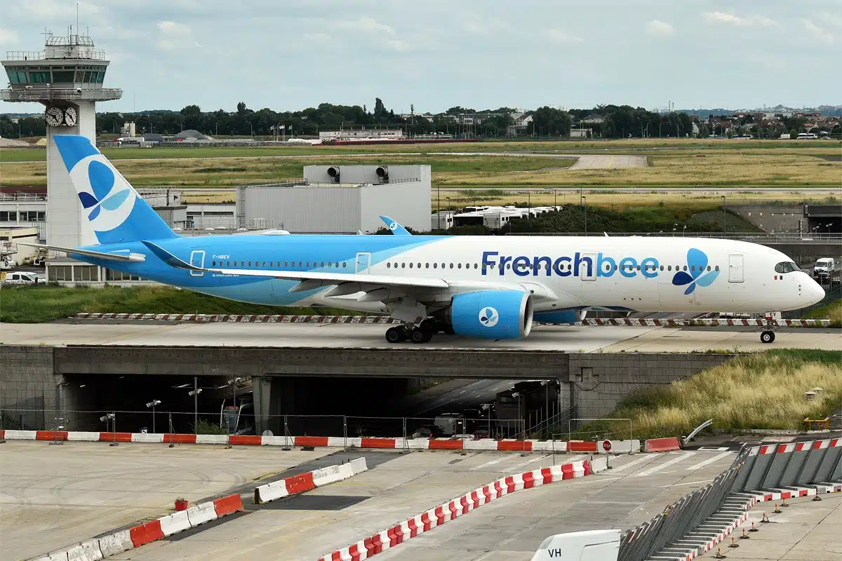 French Bee's Airbus A350 can carry well over 400 passengers depending on it's configuration.