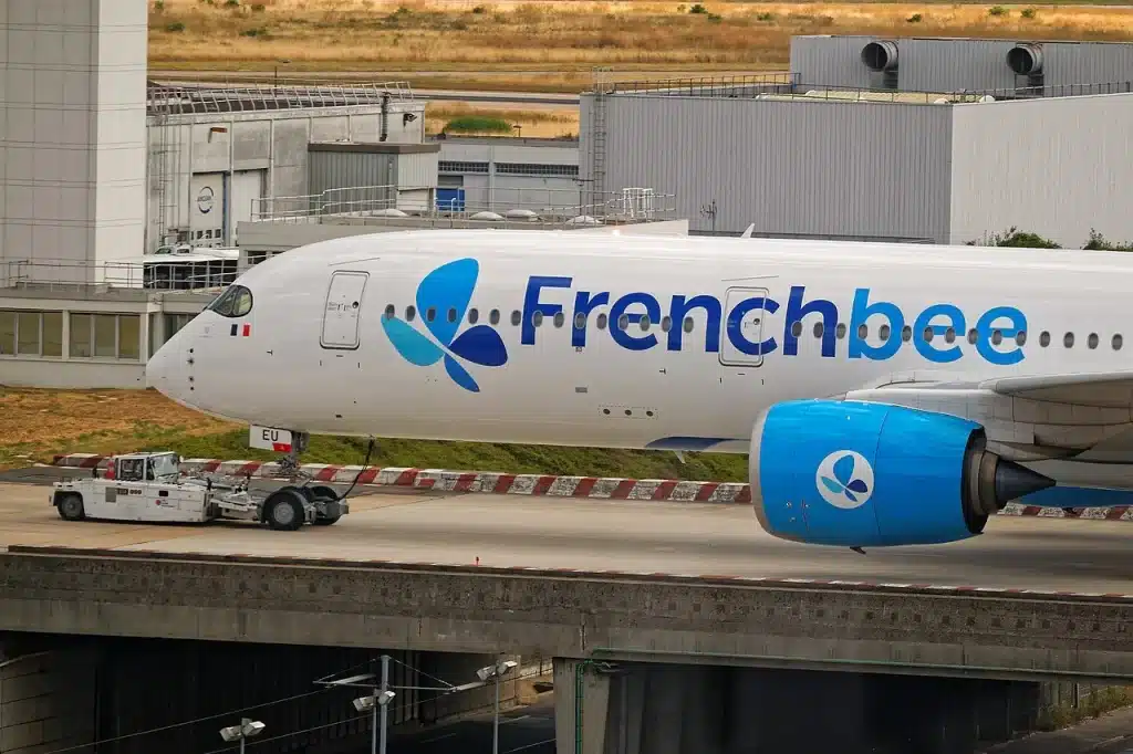 French Bee Airbus A350 is a direct competitor of the Boeing 787 Dreamliner.