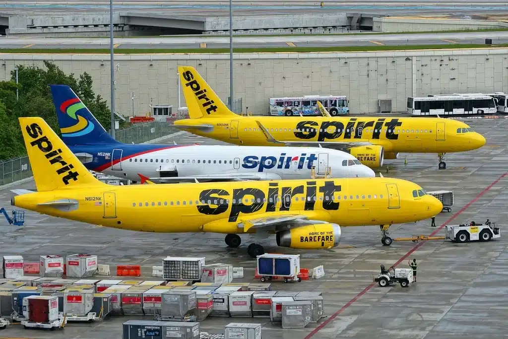 The A319 for Spirit is the oldest aircraft in the fleet, unfortunately retirement is on the horizon.