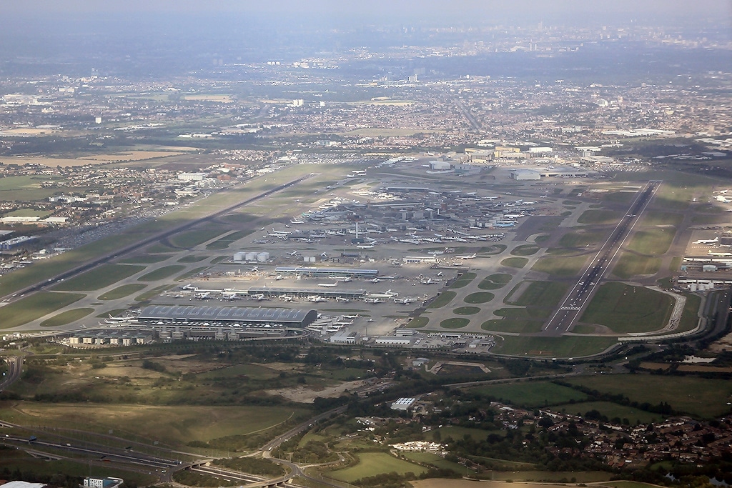 London Heathrow Airport is London's top international airport.