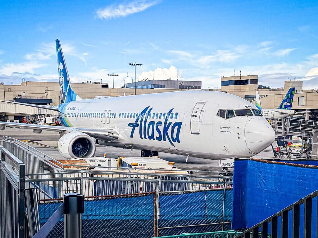 The Boeing 737-900ER makes up nearly half of Alaska's 737 fleet.