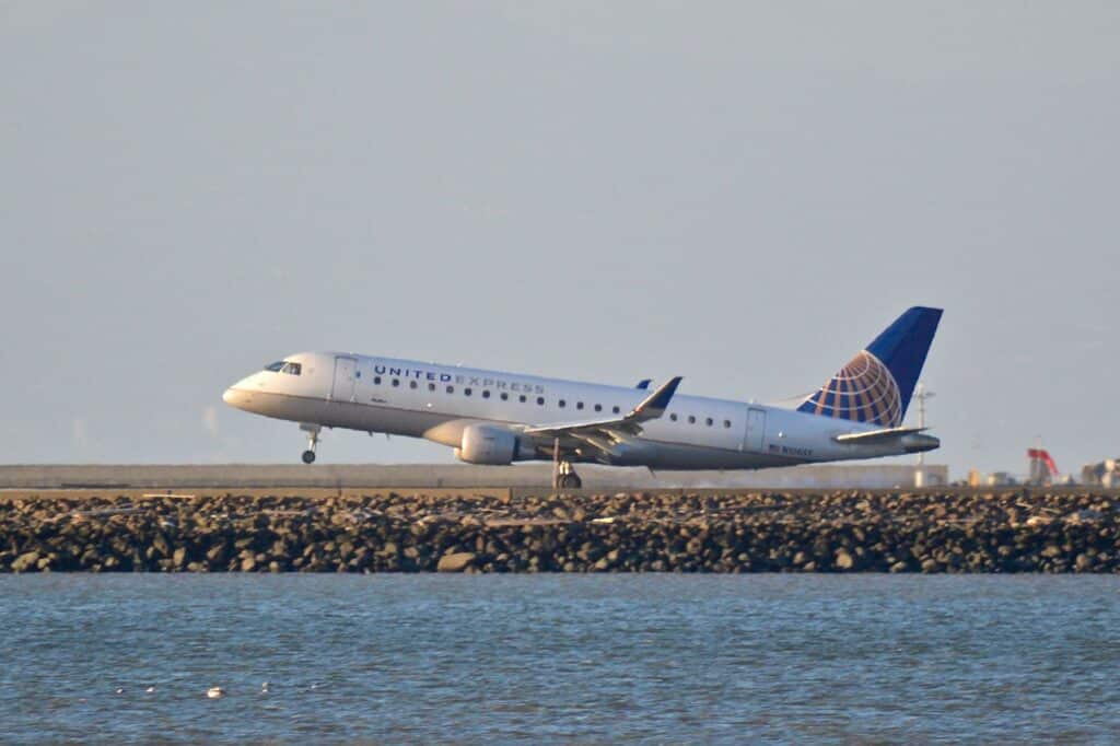 United uses their Embraer 175 on several United Express routes to Pittsburgh.