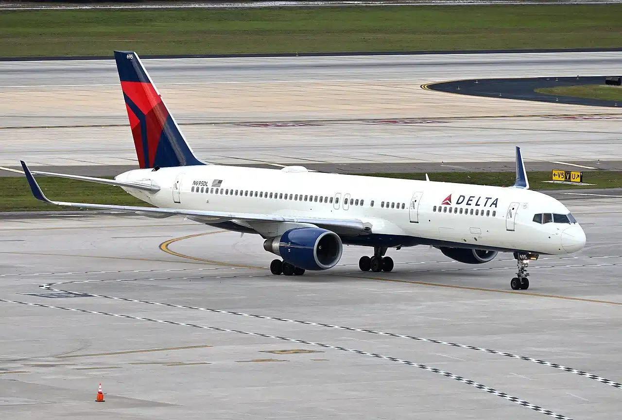 Delta uses their Boeing 757 on flights from Atlanta to Bozeman.