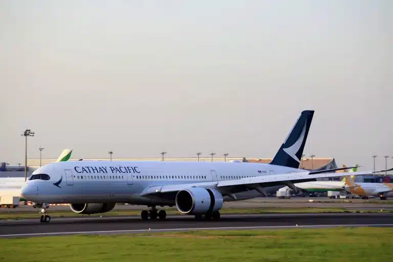 Cathay Pacific is offering nonstop flights between Dallas and Hong Kong on their Airbus A350s.