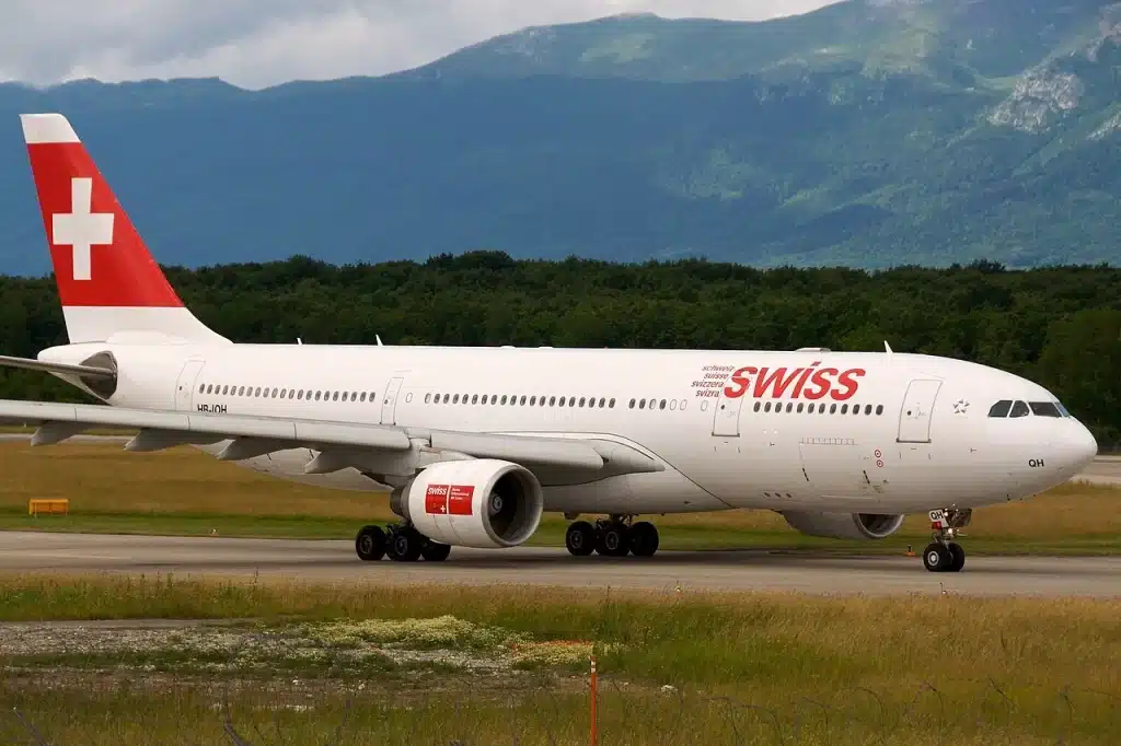 The Swiss A330 will be replaced on 4 of the 7 flights per week flown between Boston and Zurich.