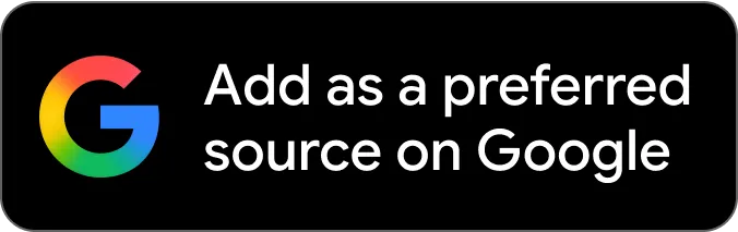 Google Preferred Source button.
