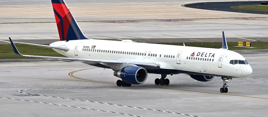 Delta uses their Boeing 757 on flights from Atlanta to Bozeman.