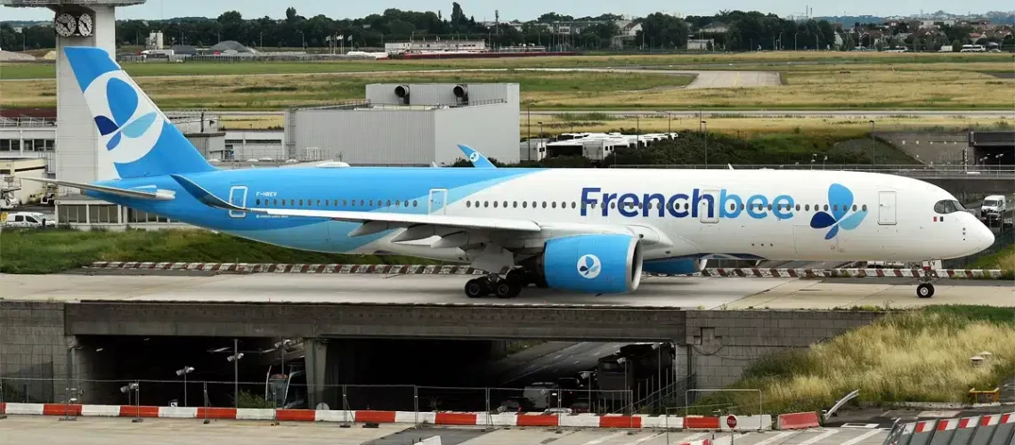 French Bee's Airbus A350 can carry well over 400 passengers depending on it's configuration.