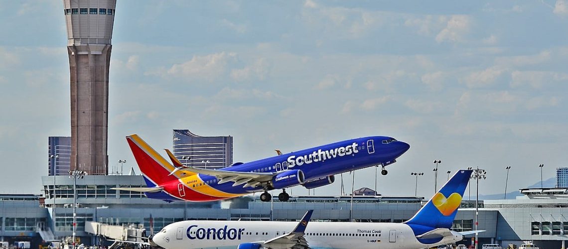 Southwest Airlines Boeing 737-800 Taking Off