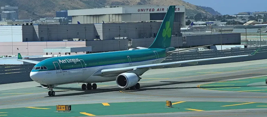 aer lingus operates 14 direct flights currently from dublin to the united states. They commonly fly the Airbus A330 on these routes.