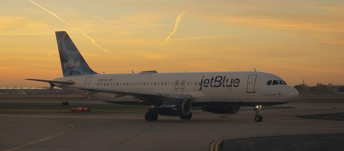 JetBlue Airways Taxiing at KATL.