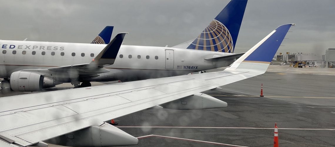 follow along on our trip from newark to grand rapids aboard united express